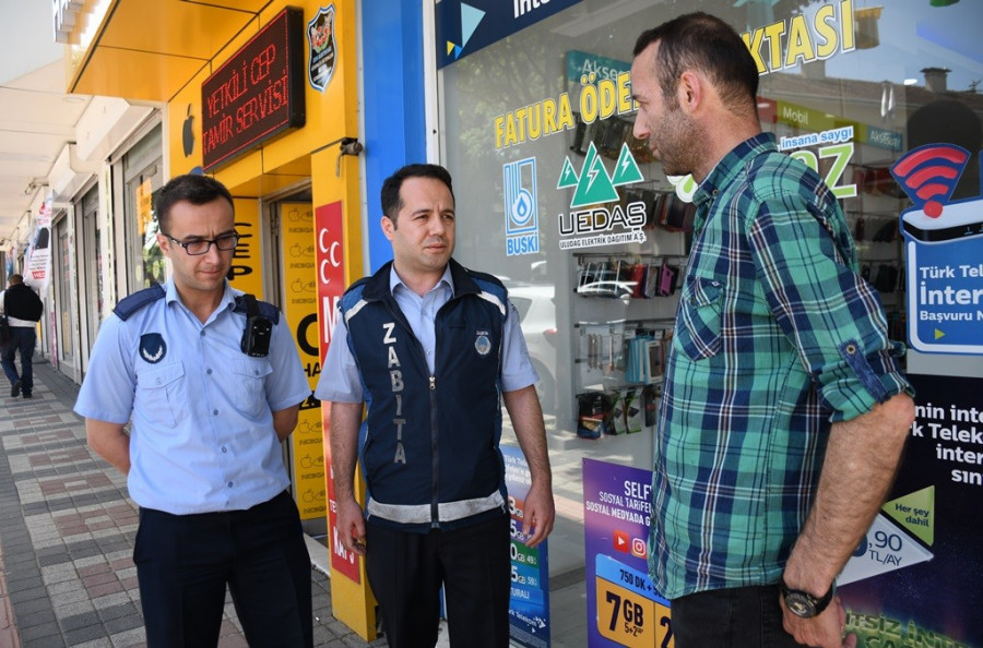 İnegöl Zabıtası Yaka Kamerası